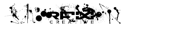 RFX Splatz font preview
